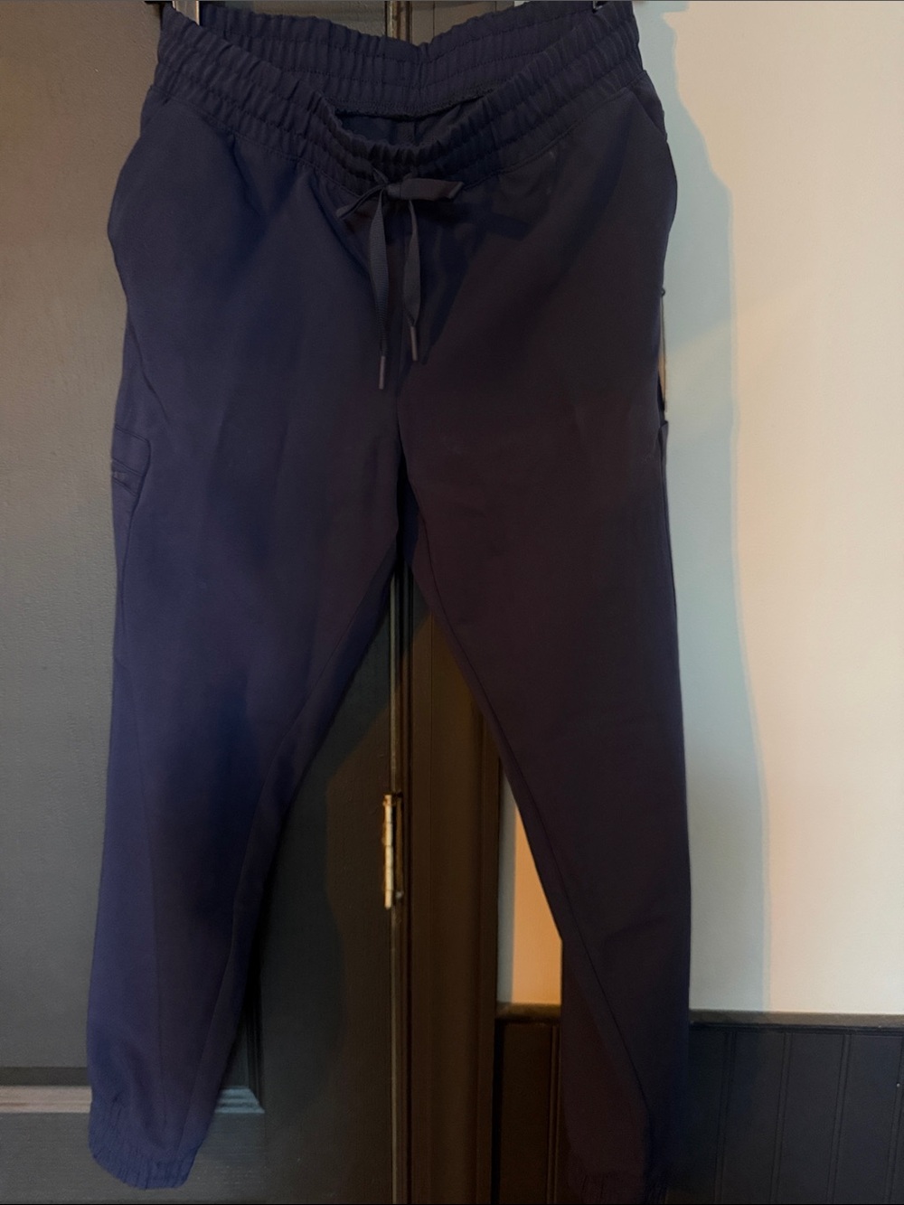 Jaanuu NWT navy joggers size small petite